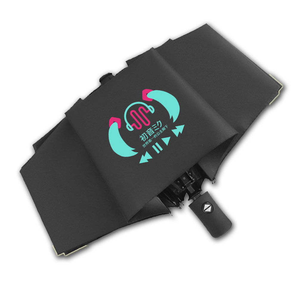 Guarda-chuva Mikus Hatsunes Anime À Prova De Vento, Resistente A Uv