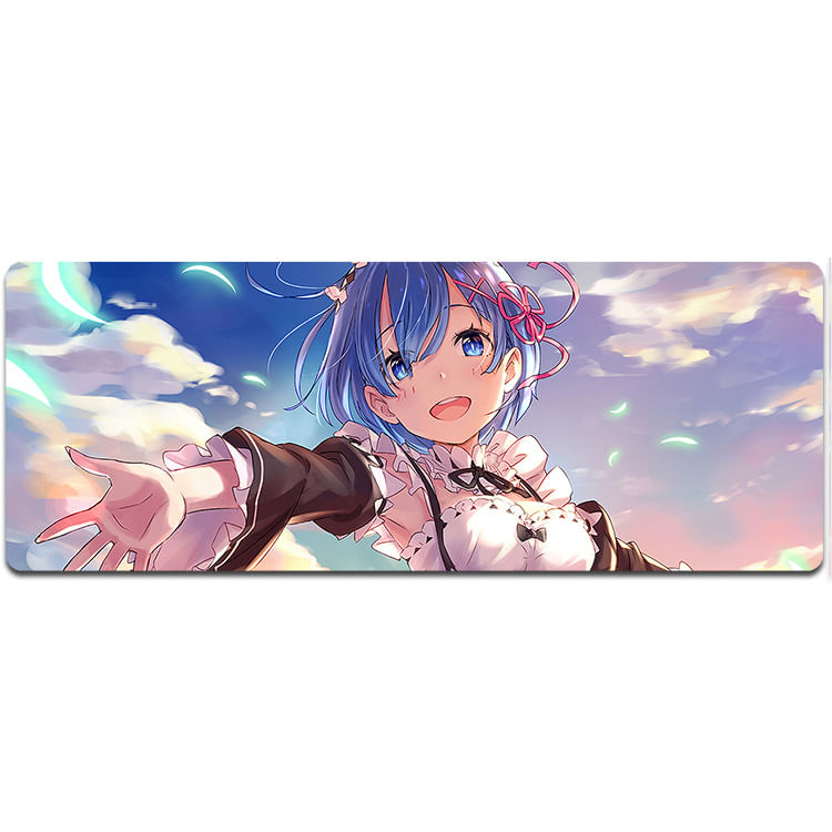 Mouse Mat Gaming Starting Life In Another Worlds Anime 80x30cm