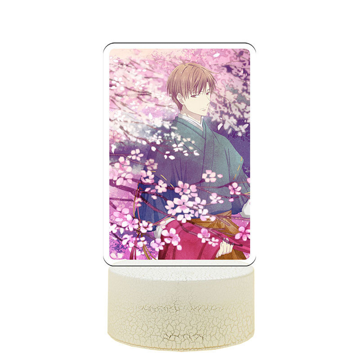 Lâmpada De Decoração De Anime Night Light Fruits Basket Lamp 3d Illusion