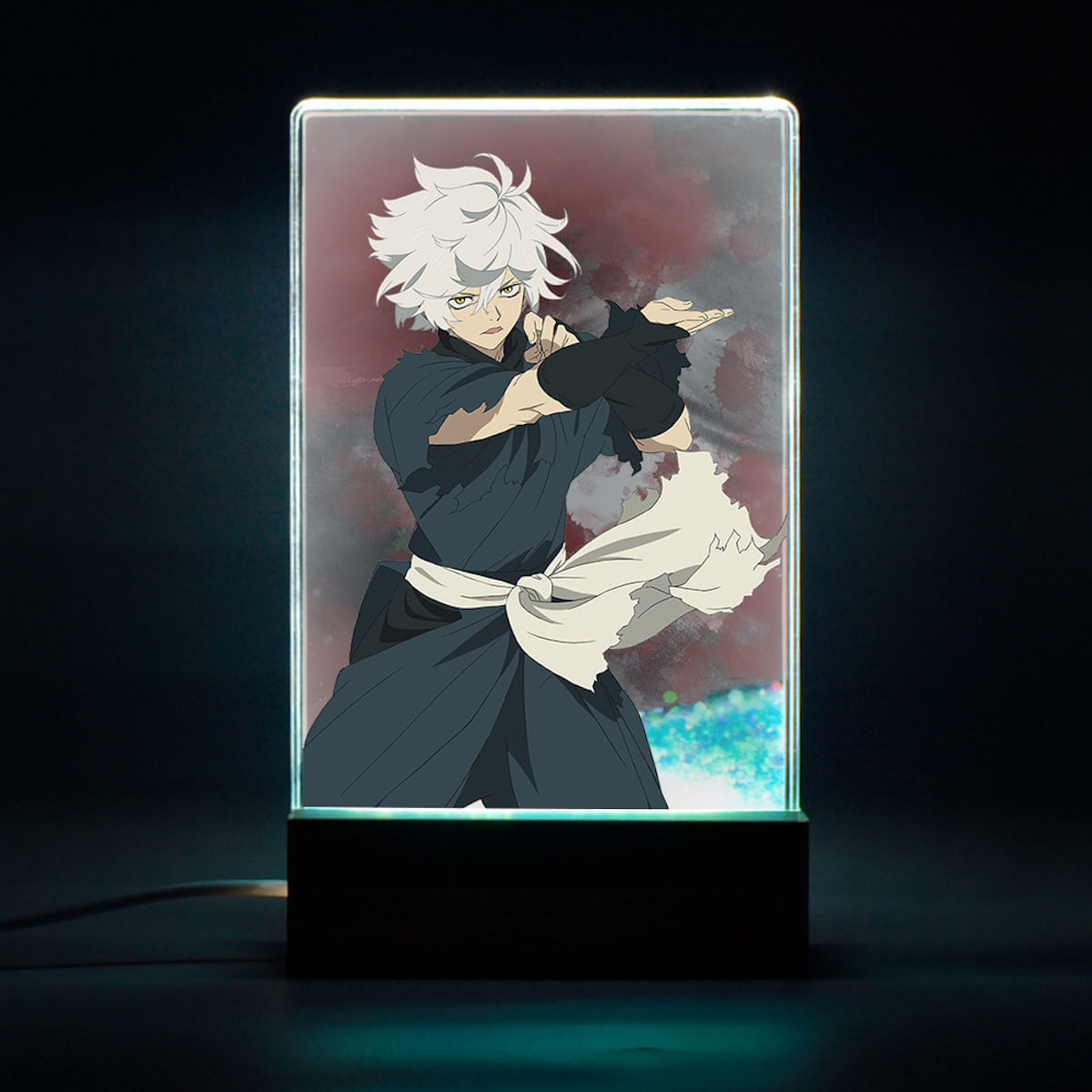 Lâmpada De Decoração De Anime Night Light Hell's Paradises Gabimaru 3d Illusion