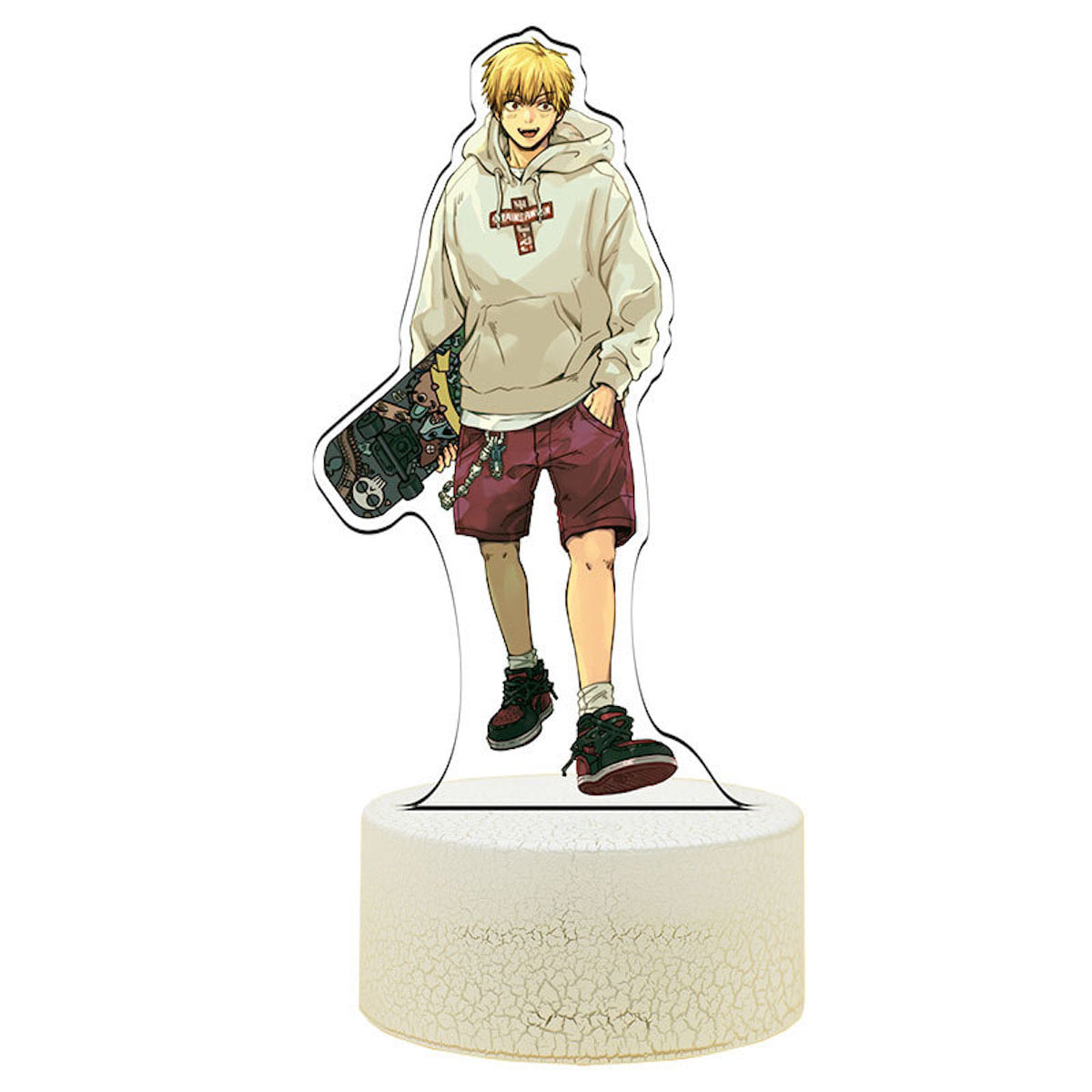 Lâmpada Night Light 3d Illusion Chainsaws Denji Anime Decor