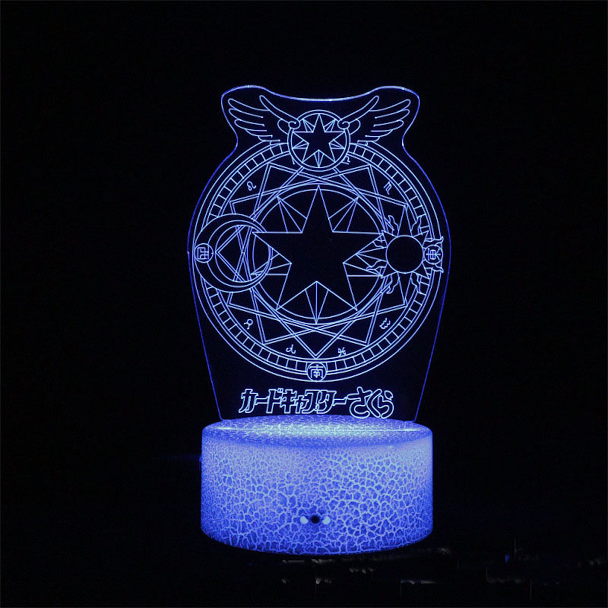 Night Light 3D Illusion Card Captor Sakura Anime Decor
