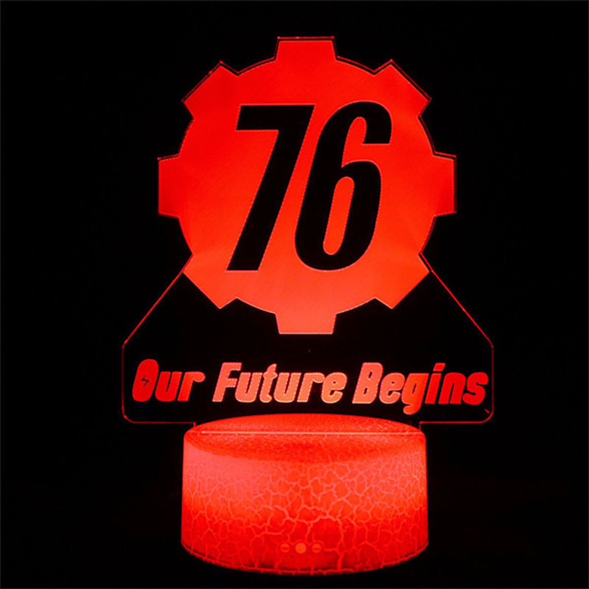 Night Light 3d Illusion Lamp 76 Our Future Begins Anime
