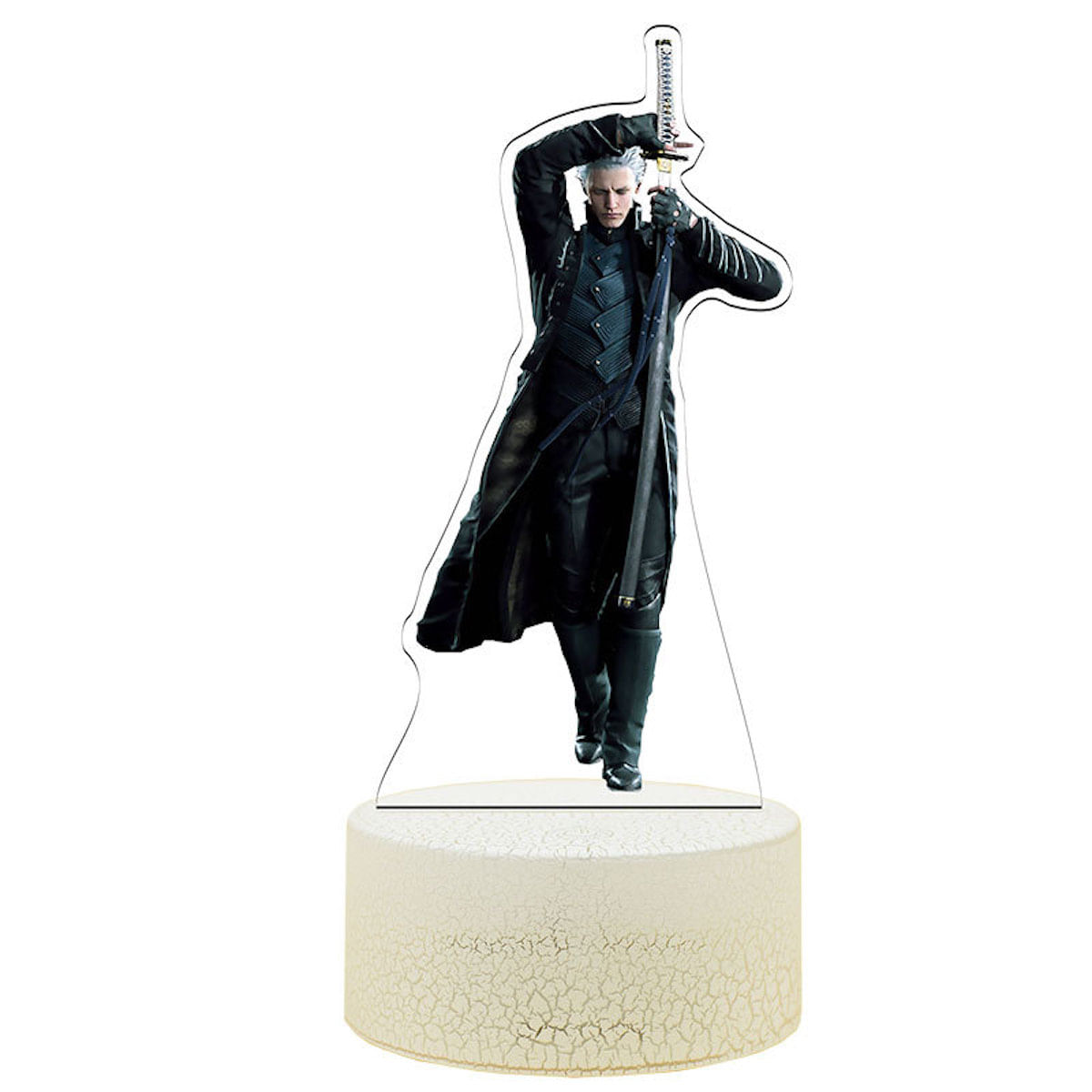 Ilusão 3D Night Light Devils Mays Vergil Com Cabo Usb