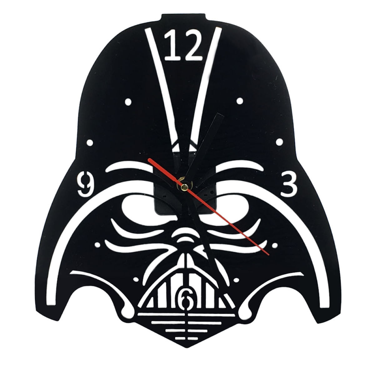 Relógio De Parede Anakin Darths Vaders Vinyl Record Anime 30cm