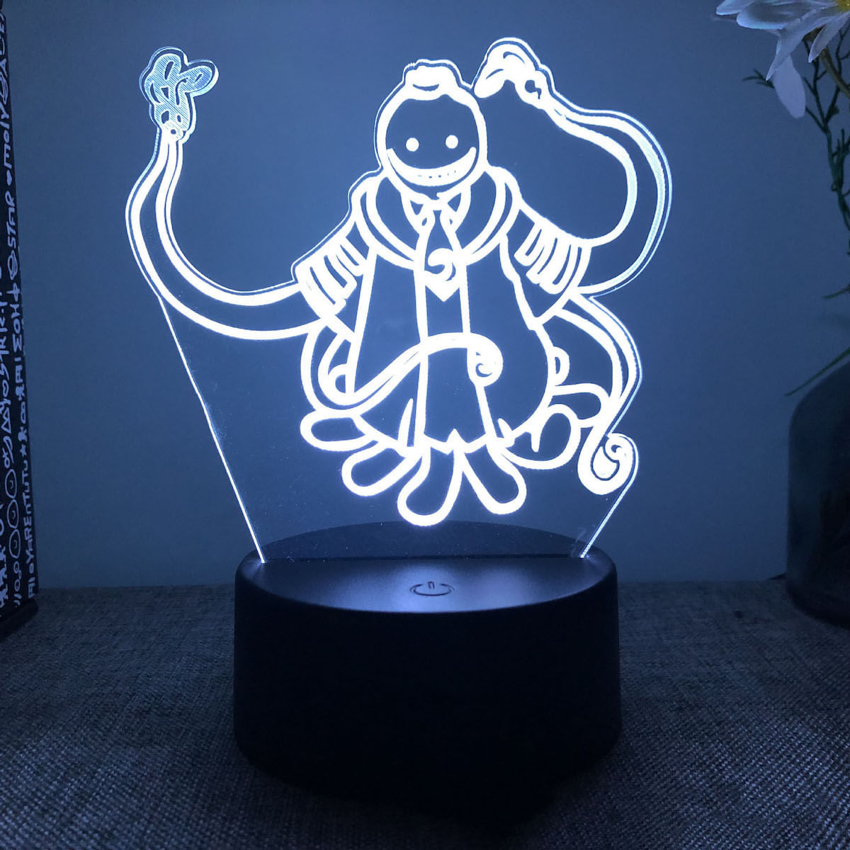 Night Light 3d Led Assassination Classroom Korosensei Anime