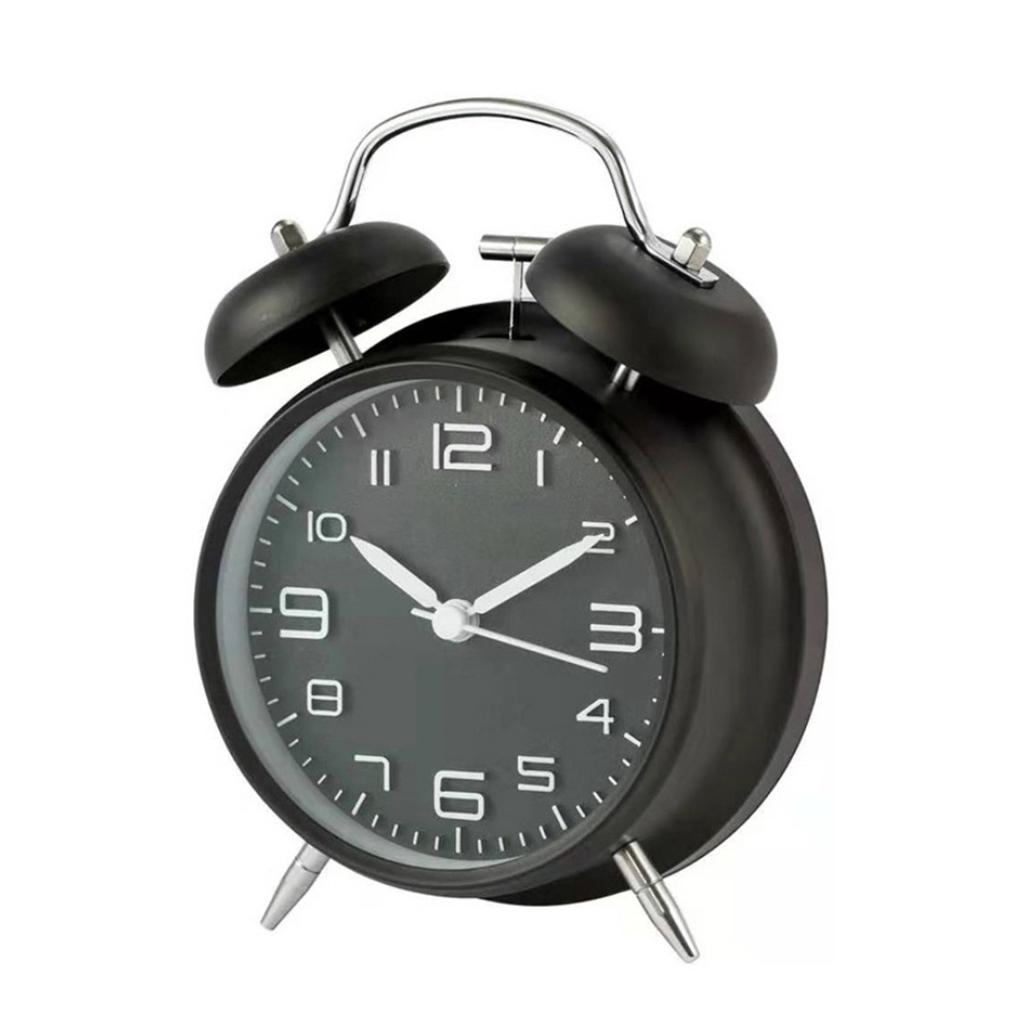 Despertador Dual Bell Bedside Luminous Para Estudantes