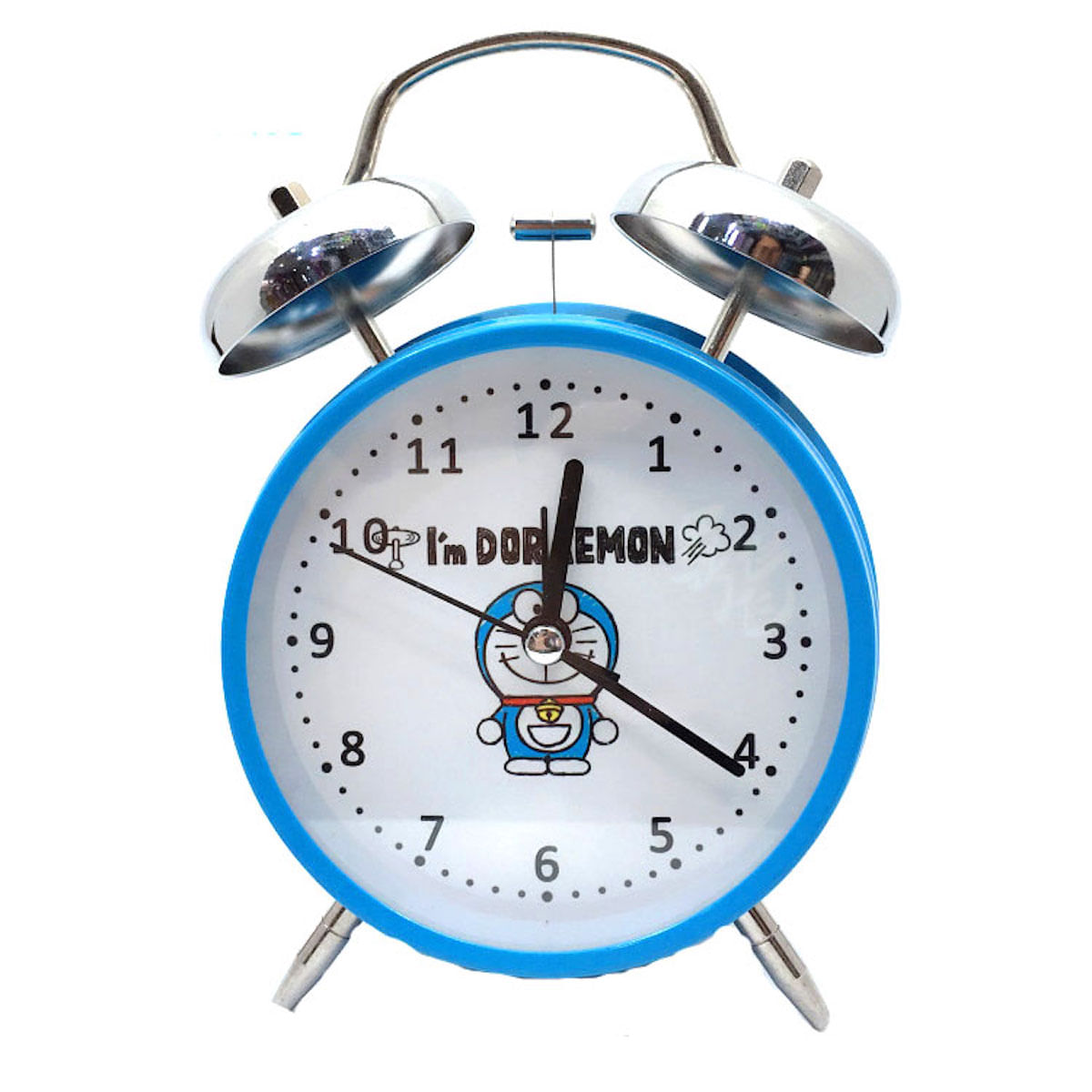 Despertador Doraemons Twin Bell Non Ticking Analogue B