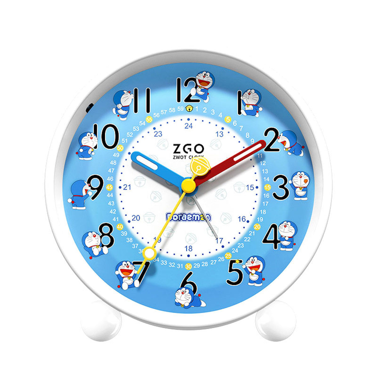 Despertador Doraemons Kids Twin Bell Metal+glass 10,9 X 5,3 Cm