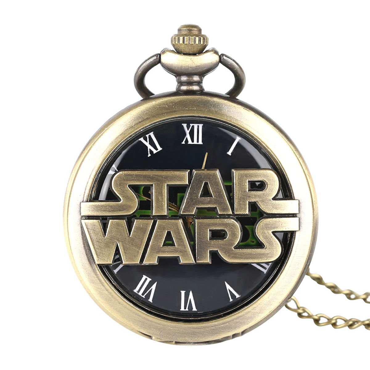 Pocket Watch Stars Darths Vaders, Tema De Anime, Bolsos De Quartzo