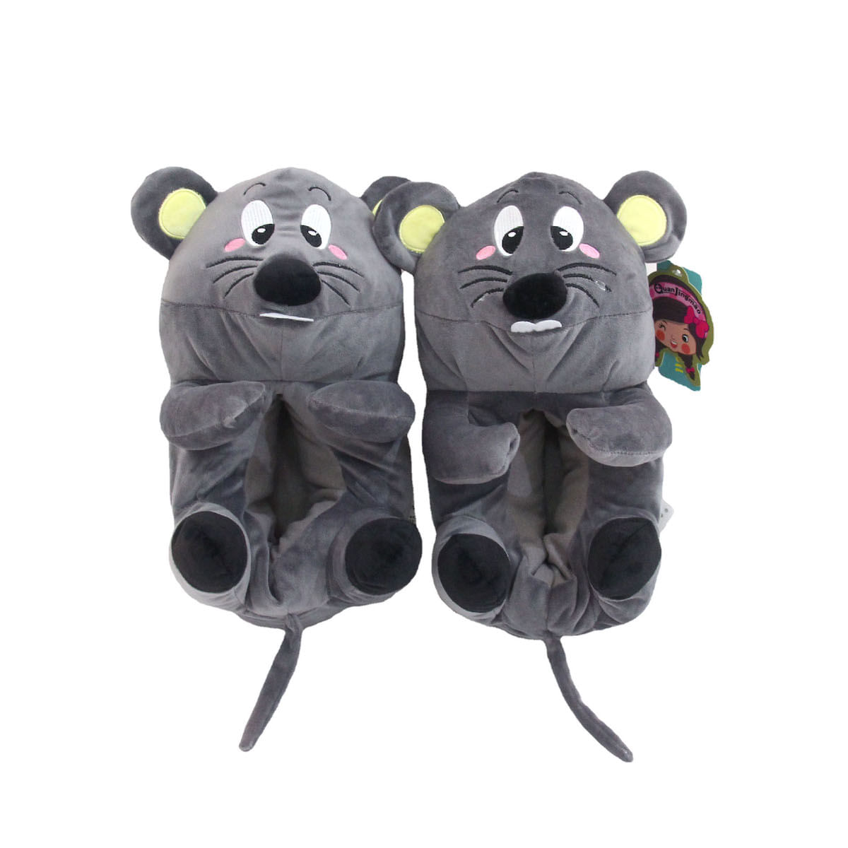 Chinelos De Pelúcia De Anime Tom E Jerry Mouse Para Berço Doméstico