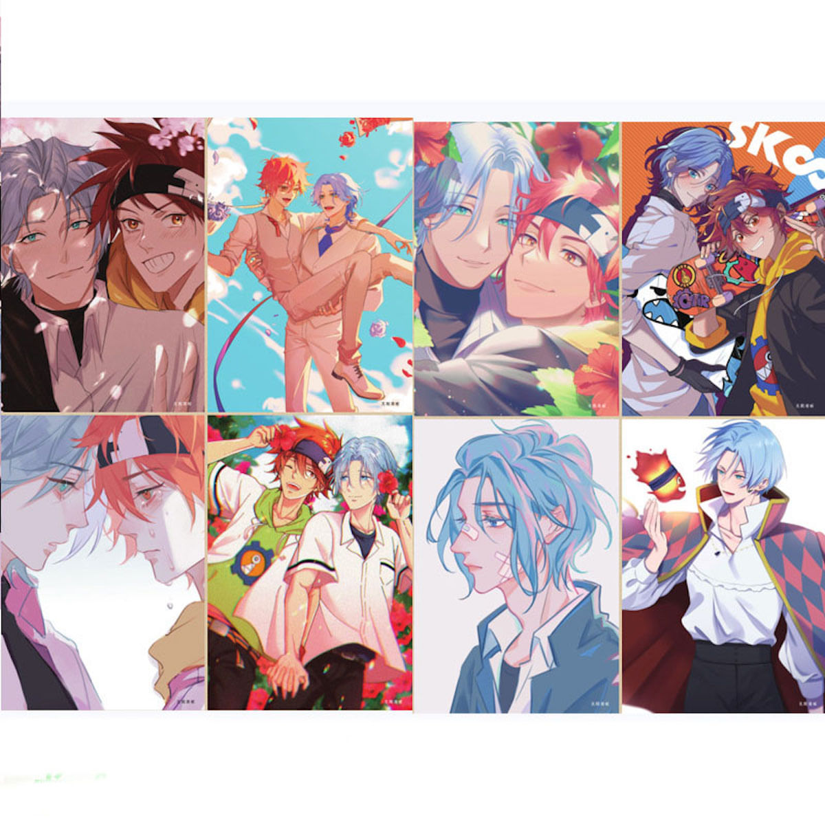 Pôster Unlimiteds Skateboards Anime Art 29x42cm (8 Unidades/lote)