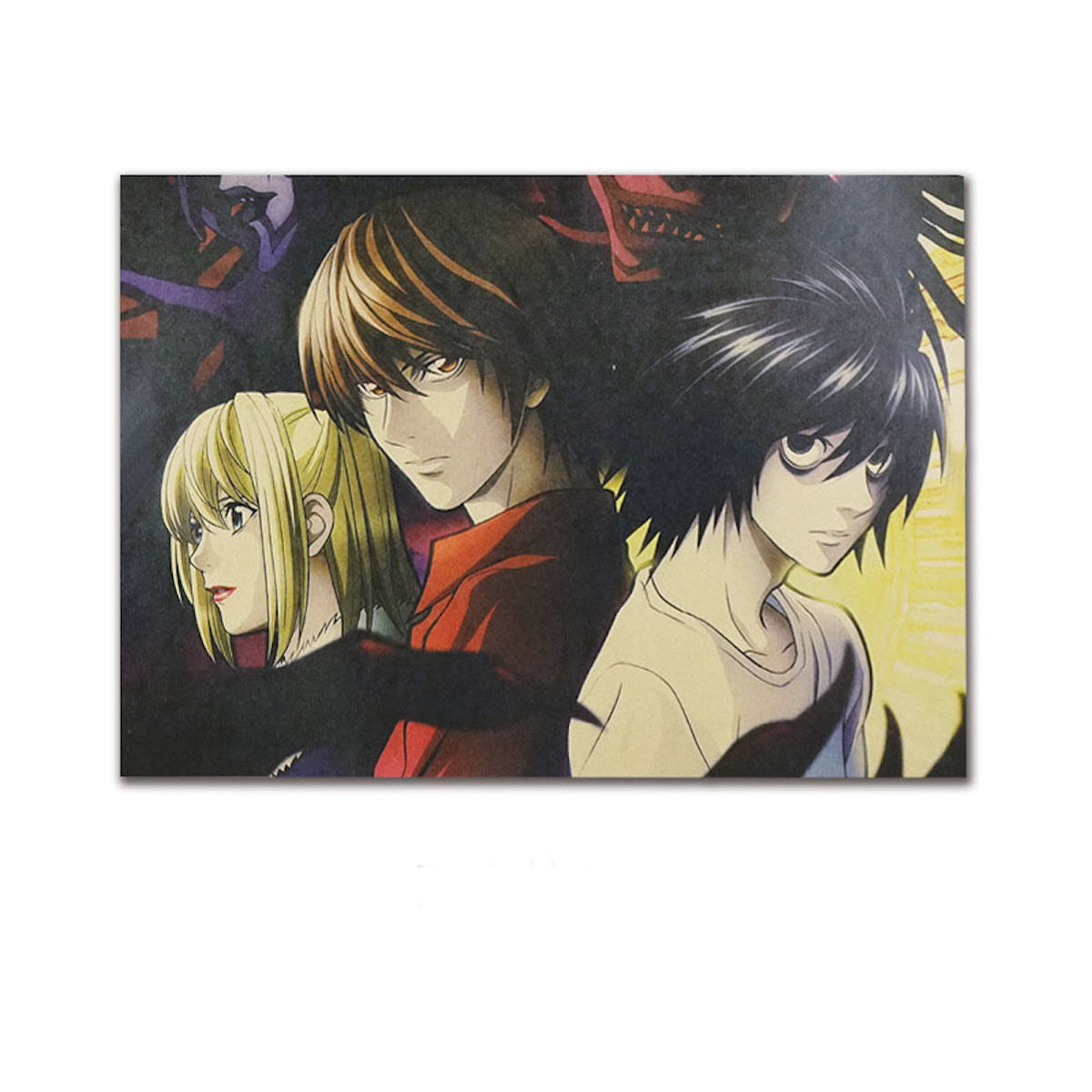 Poster Art Picture Deaths Notess Anime, Papel De 51,5 X 36 Cm