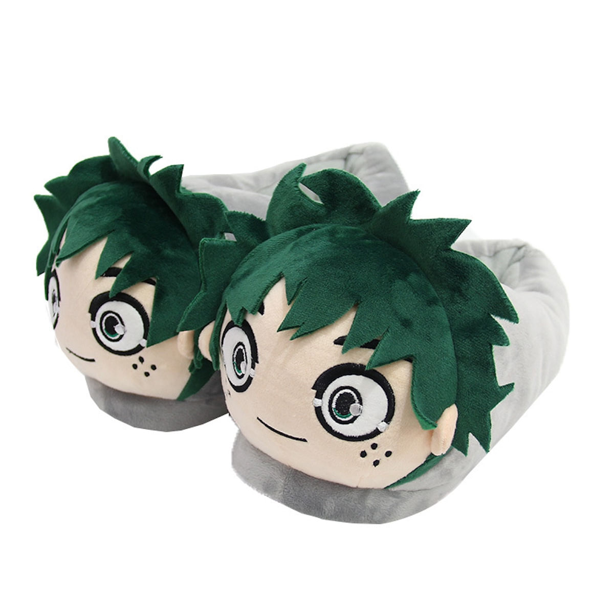 Chinelos De Pelúcia My Hero Academia Midoriya Izuku Para Crianças 35-42