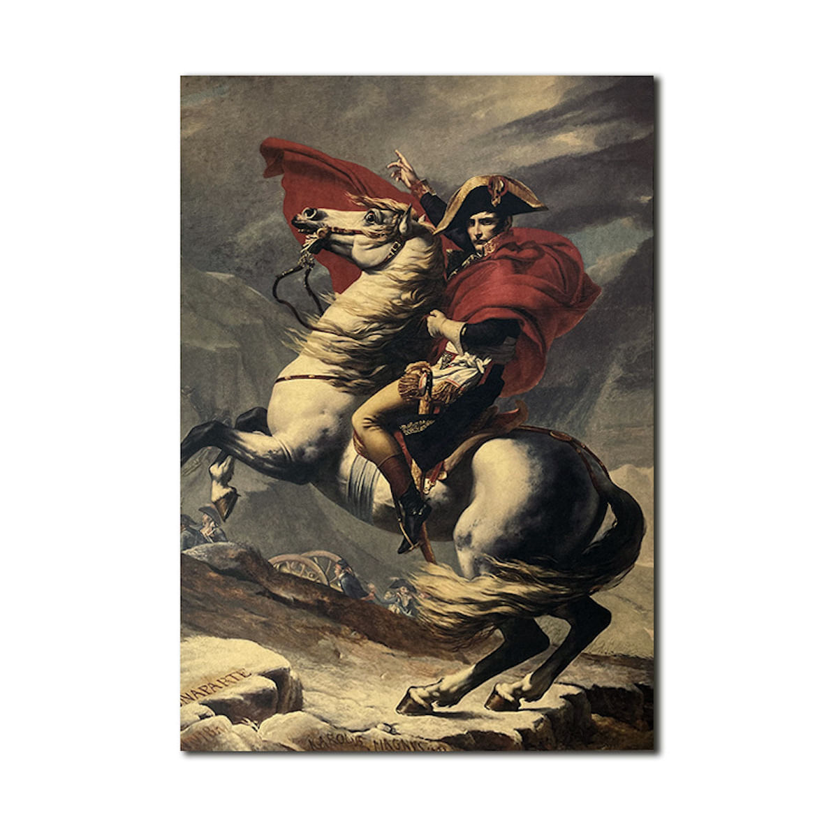 Quadro De Arte De Parede De Pôster Napoleon Anime Art 51x35,5 Cm