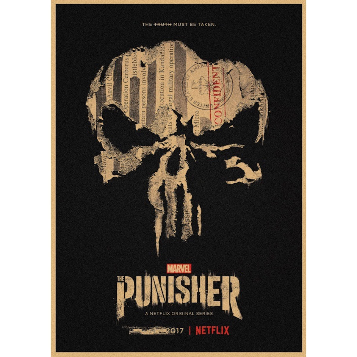 Poster Punishers Anime Art 29,7x42cm Papel 150g