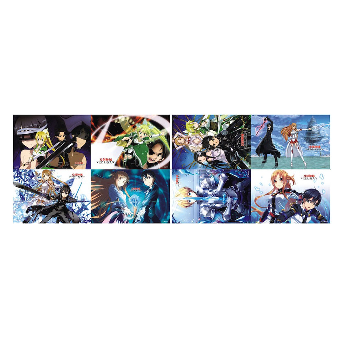 Poster Swords Arts Online Anime Art 29 X 42 Cm 8 Unidades/lote