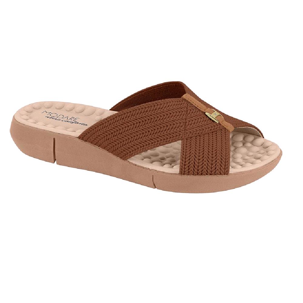 Sandalia Modare Ultraconforto Em X Ref 7142.101.30155 Avela/camel 036