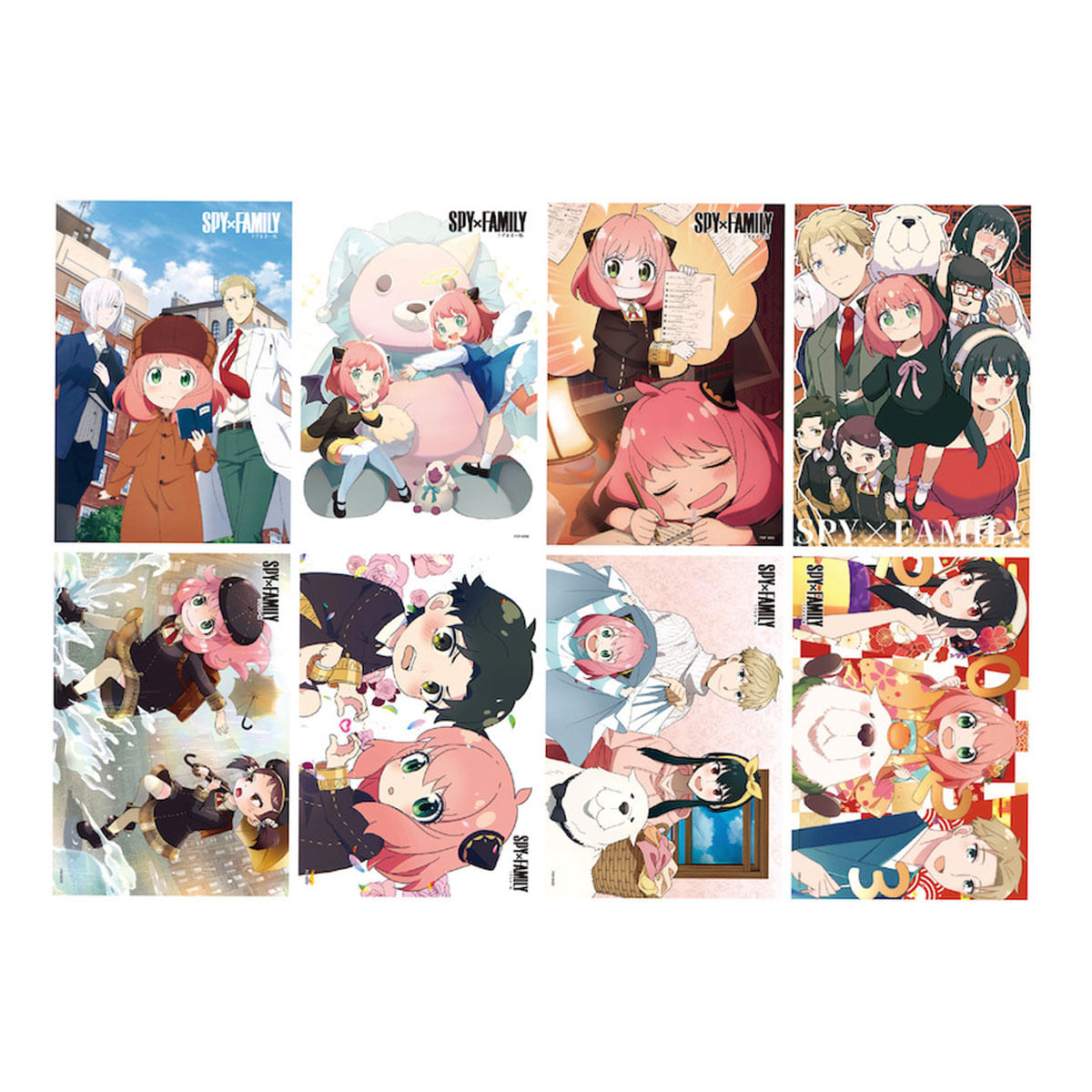 Poster Spys Family Anime Art, 8 Unidades/lote, Papel De 29 X 42 Cm