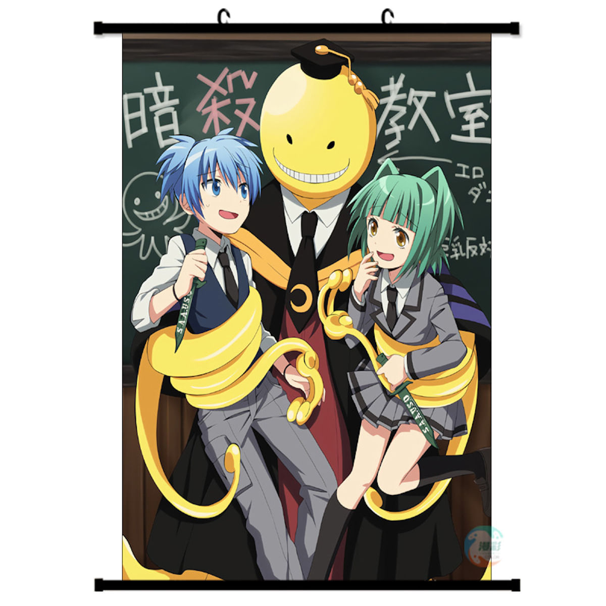 Pôster Artístico Wall Assassinations Classrooms 40x60cm