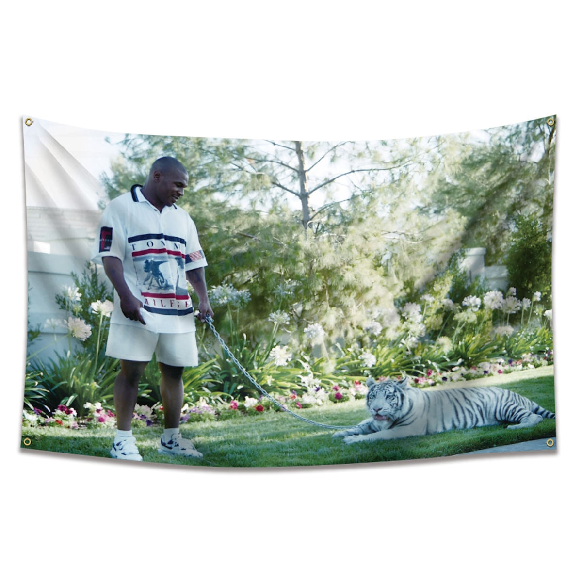 Tapeçaria Para Pendurar Na Parede Mike's Tyysons Flag Art Anime 150x90cm