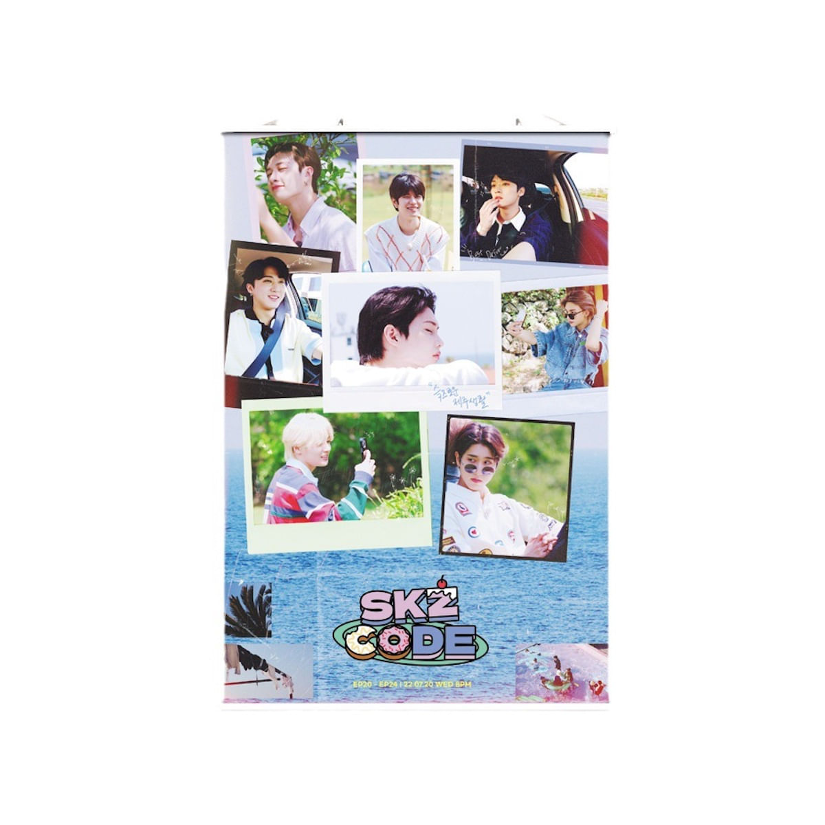 Pôster Artístico Stray Kids Wall Poster 40x60cm De Tecido E Plástico