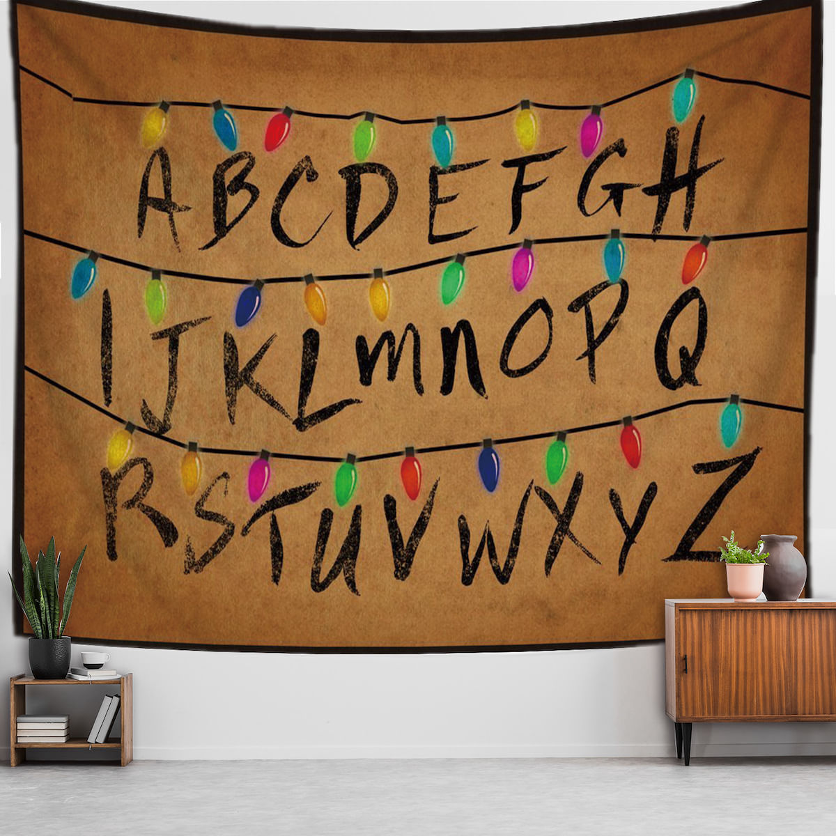 Tapeçaria Strangers Thine Anime Mangá Design H 100x150cm