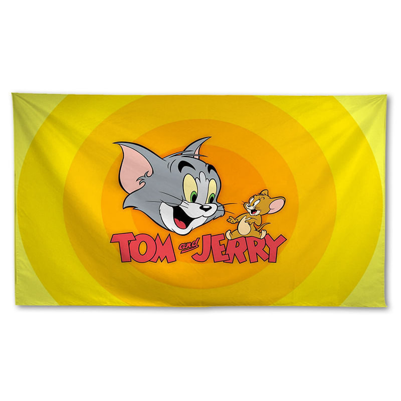 Tapeçaria Para Decoração De Parede Art Tom And Jerry Anime