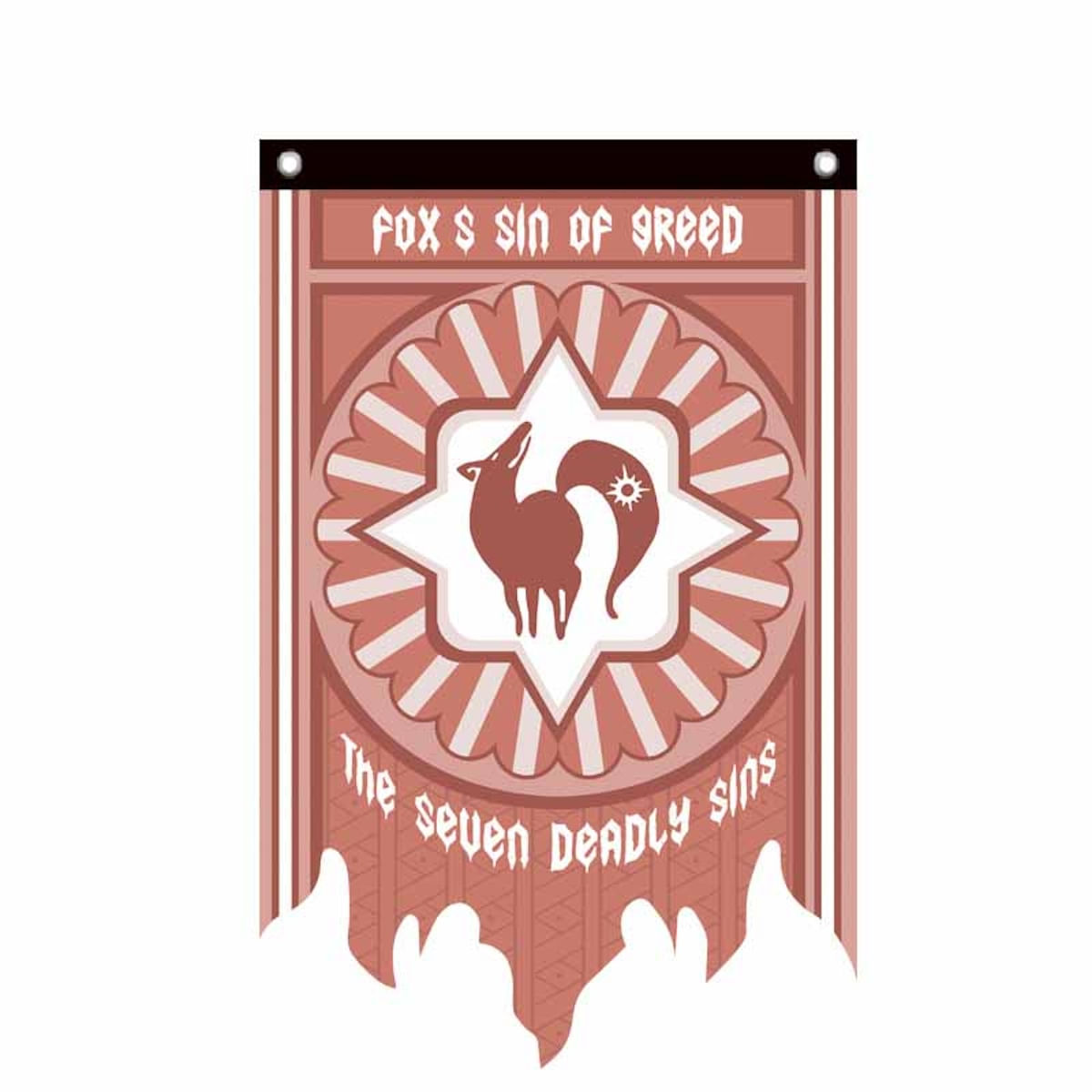 Tapeçaria, Decoração De Parede, Seven Deadly Sins Anime