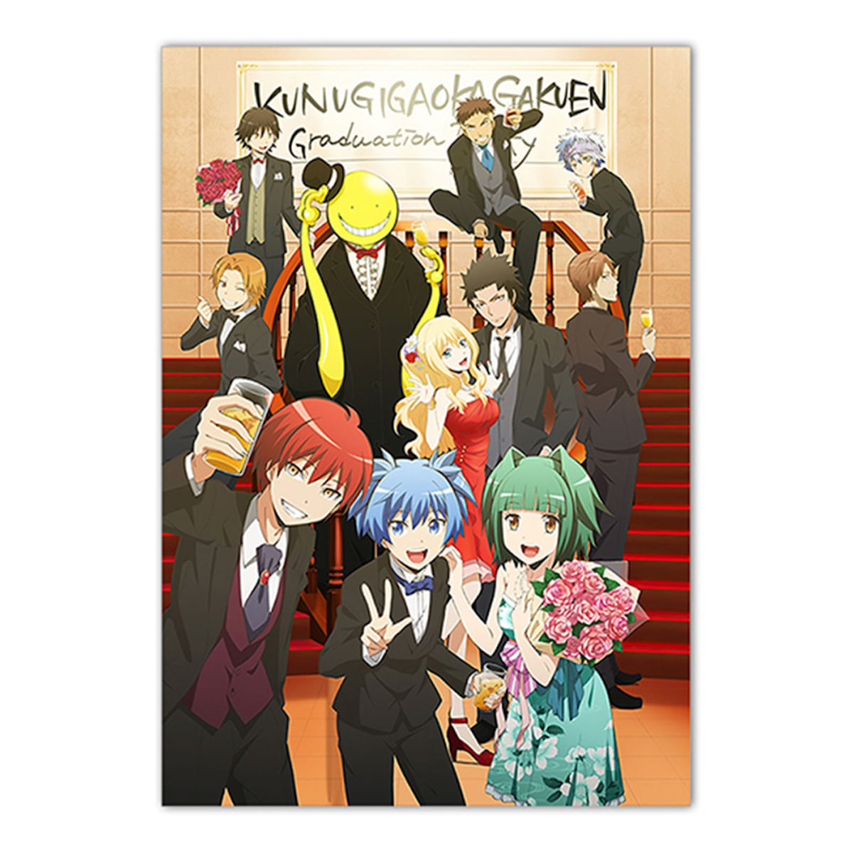 Pôster Artístico Wall Assassinations Classrooms 40x60cm