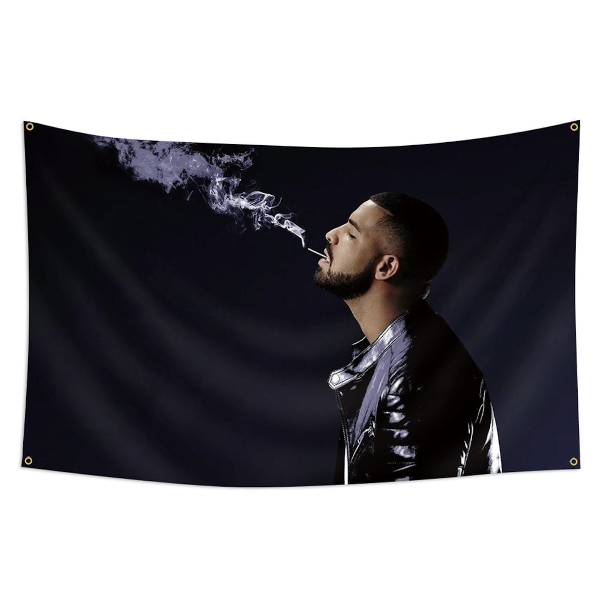 Tapeçaria Drakes Flag Art Anime Wall Tapestry 90x150cm Poliéster
