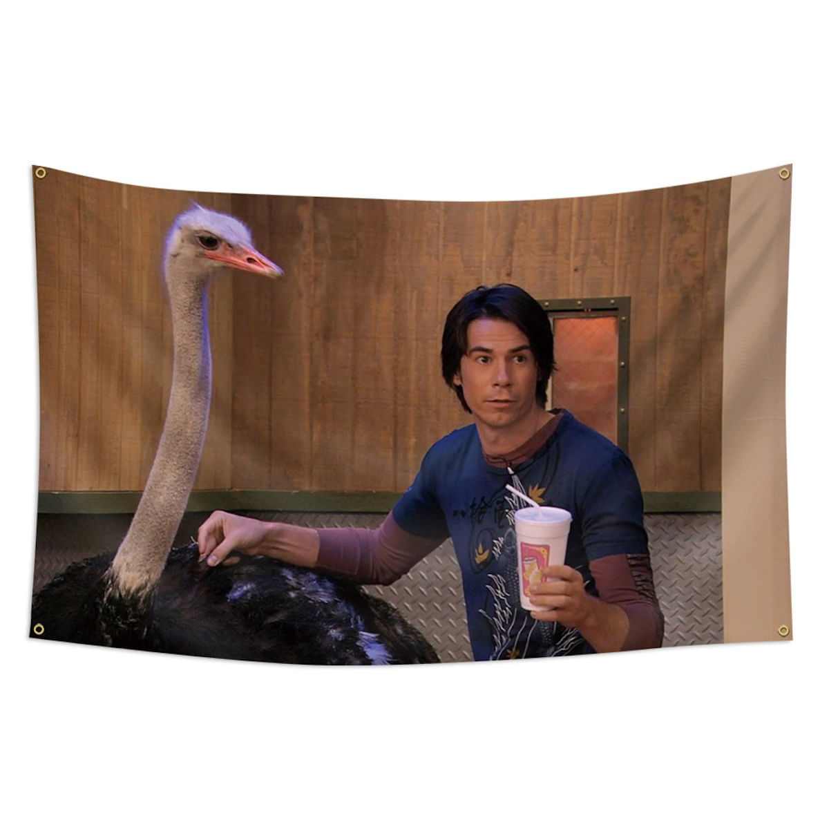 Tapeçaria Com Bandeira Pendurada Na Parede Jerrys Trainors Anime 90x150cm