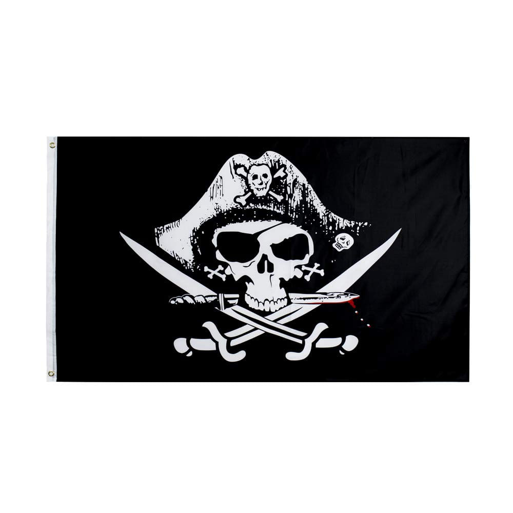 Bandera Flaglink Dead Man's Chest Pirata 91x152 Cm