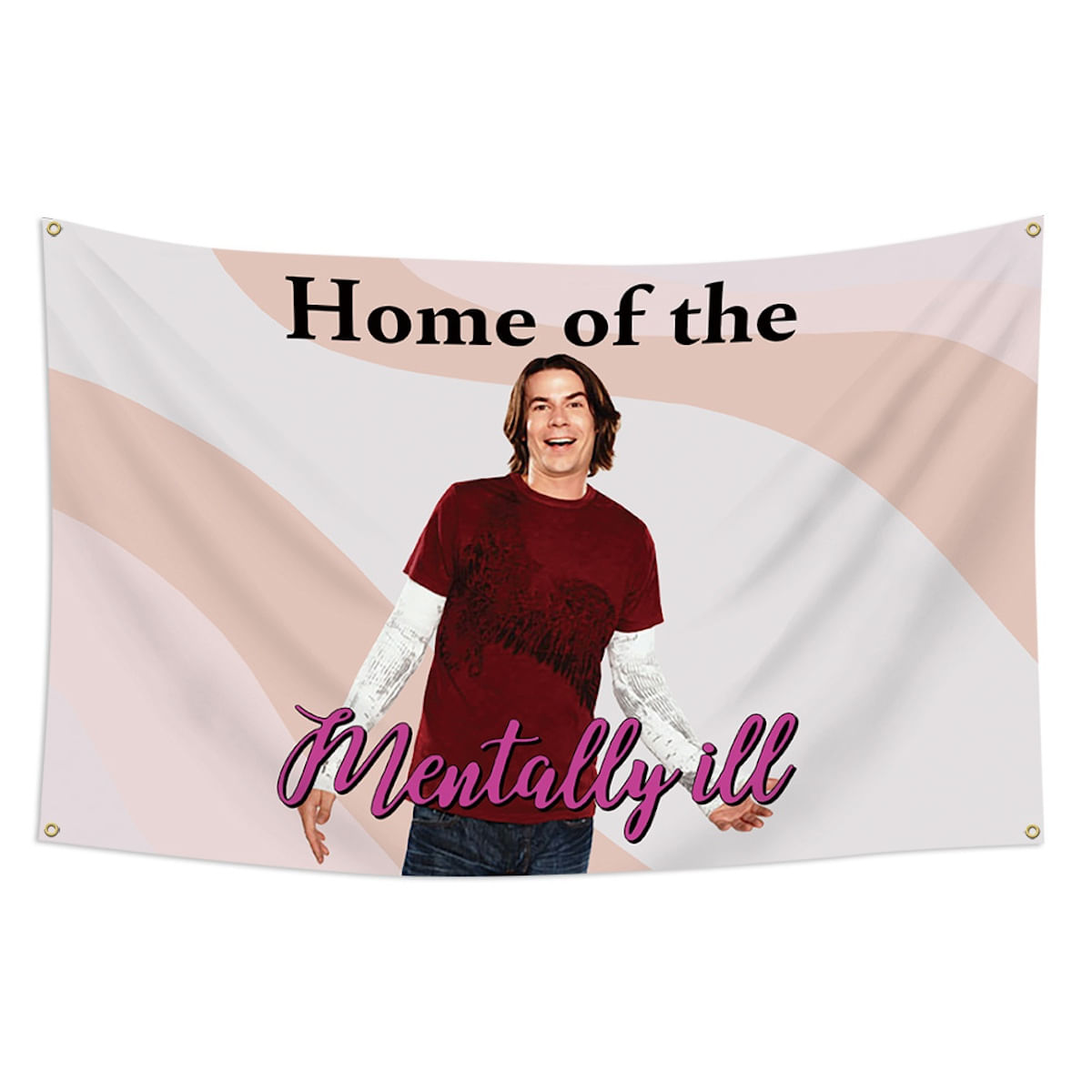 Tapeçaria Homes Of Mental Ils Jerry Trainor Flag Art 90x150cm