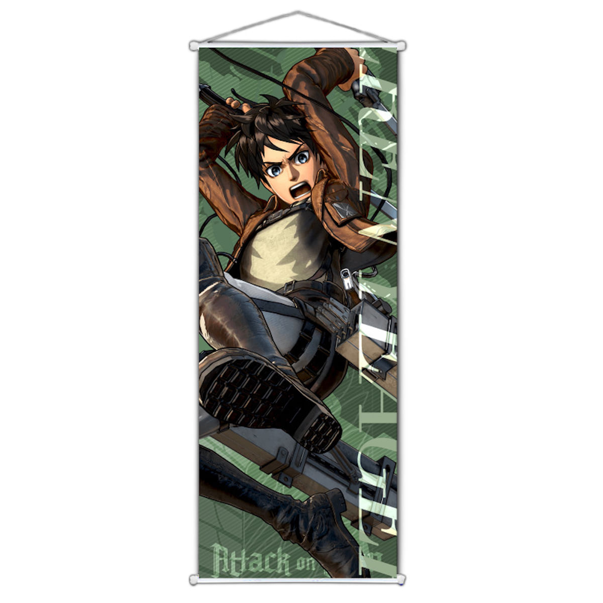 Arte De Parede Em Tela Attack On Titan Levi Ackerman Anime 70x25cm
