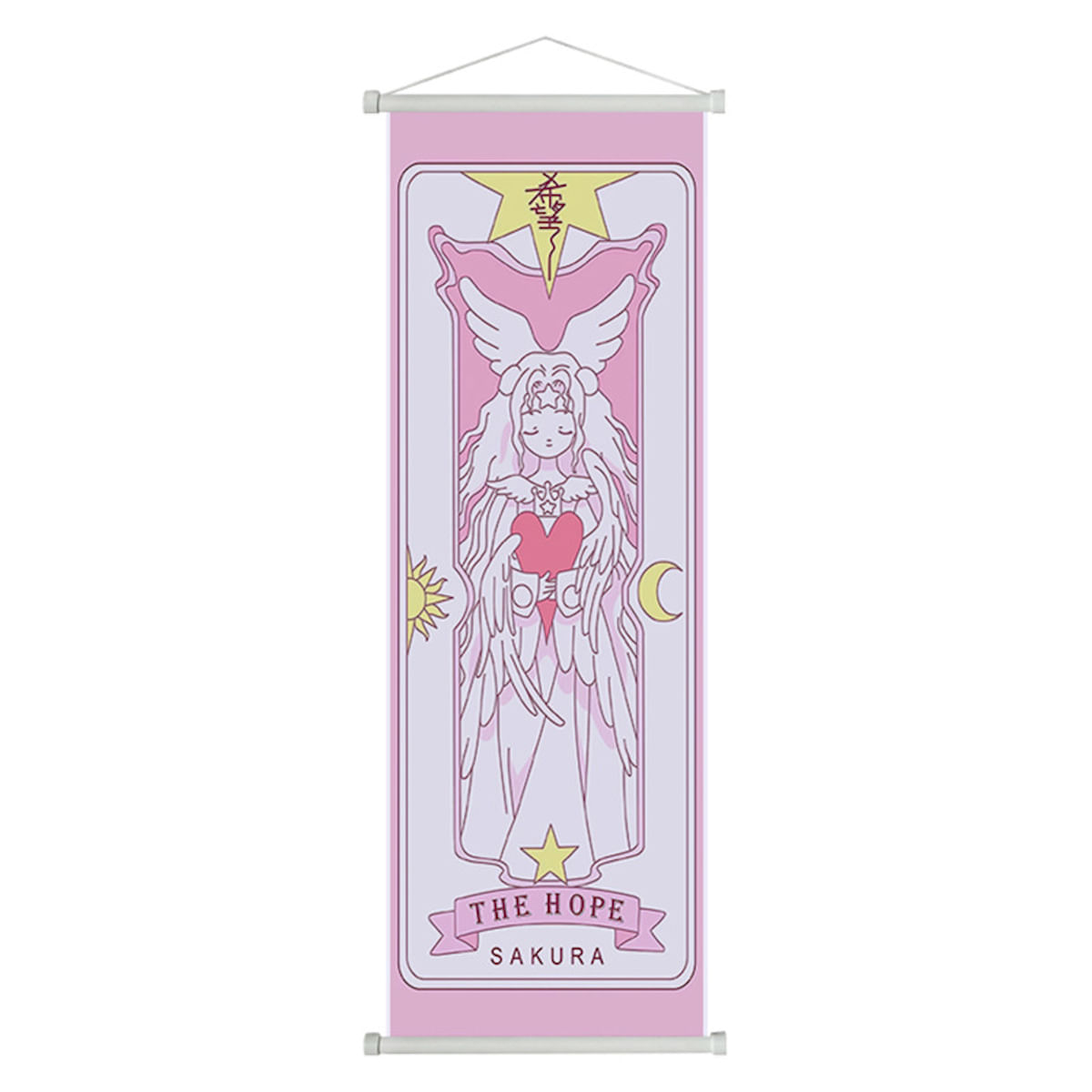 Cartões De Arte De Parede Em Tela Captors Sakura Kinomoto 25x75cm