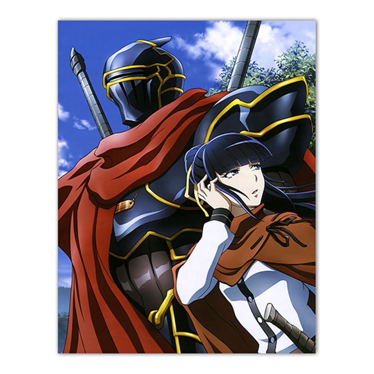 Pintura De Arte De Parede Em Tela Overlords Narberals Gammas Anime