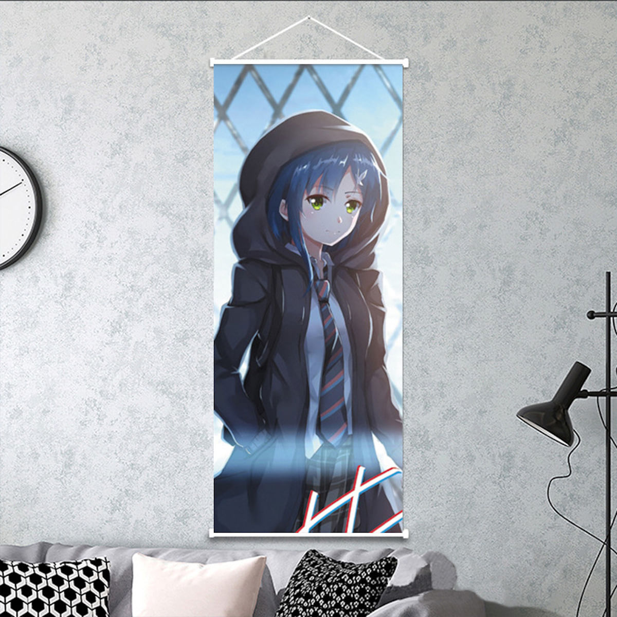 Arte De Parede Em Tela Darlings In Franxxs Tohsakas Rins Anime