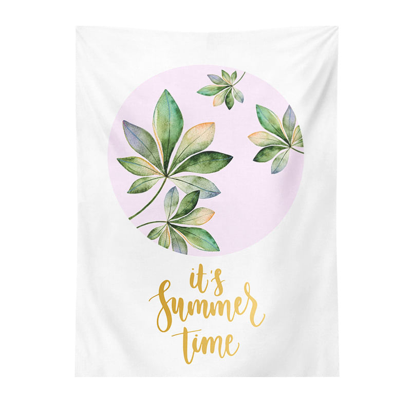 Microtecido De Parede Tapestry Summes Time 100x75cm, Decoração De Quarto
