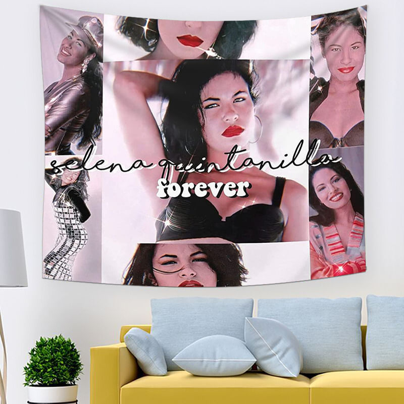 Microtecido Tapestry Forever Wall Room Aesthetic 150x130cm