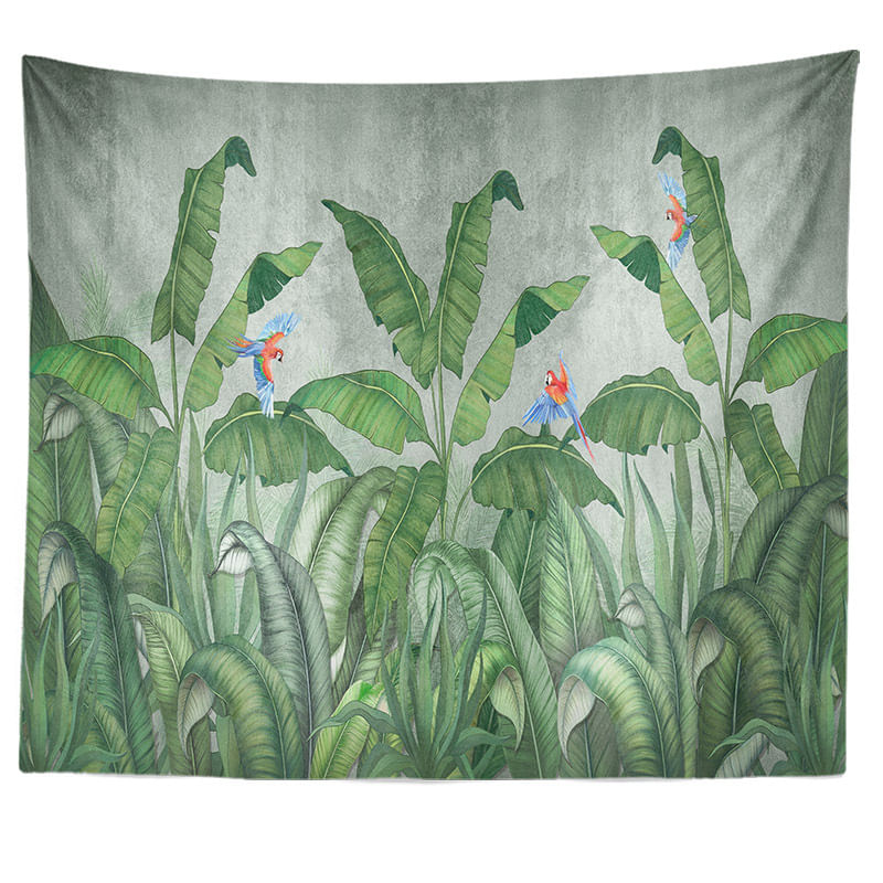 Tapeçaria, Flor De Bananeira, 150x150cm, Microtecido