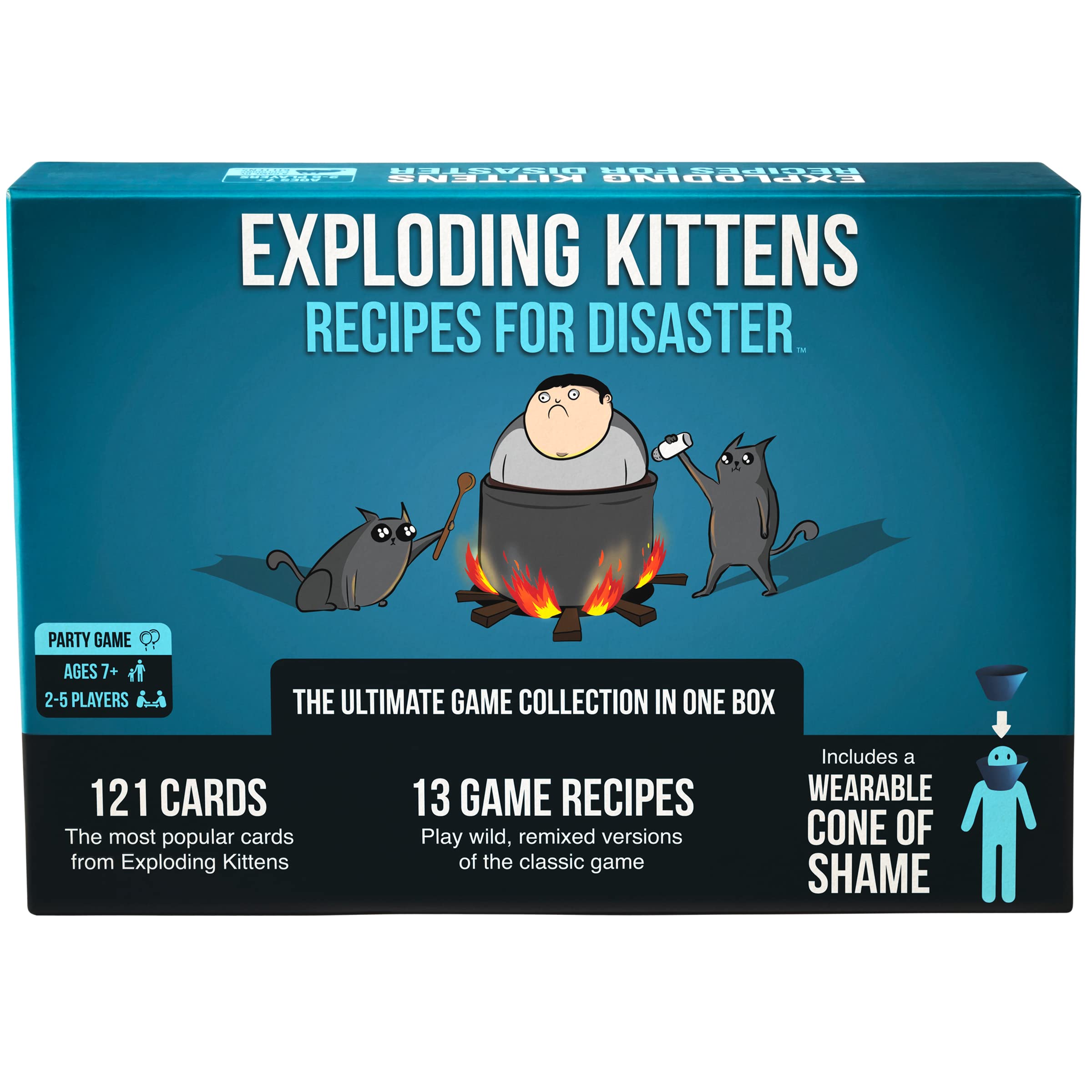 Jogo De Cartas Exploding Kittens Recipes For Disaster Deluxe Set ...