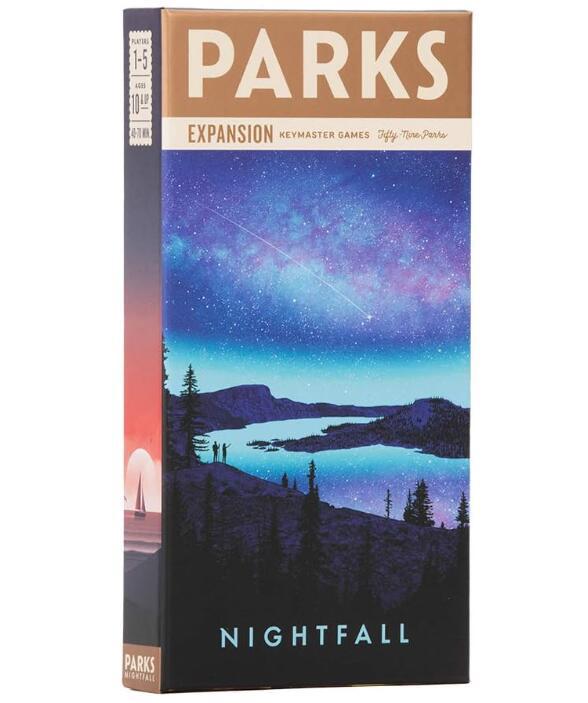 Card Game Parks: Nightfall Expansion Tarot Deck Family Party