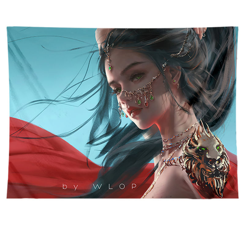 Microtecido Tapestry Ghosts Blades Aeolians Wall 150x130cm