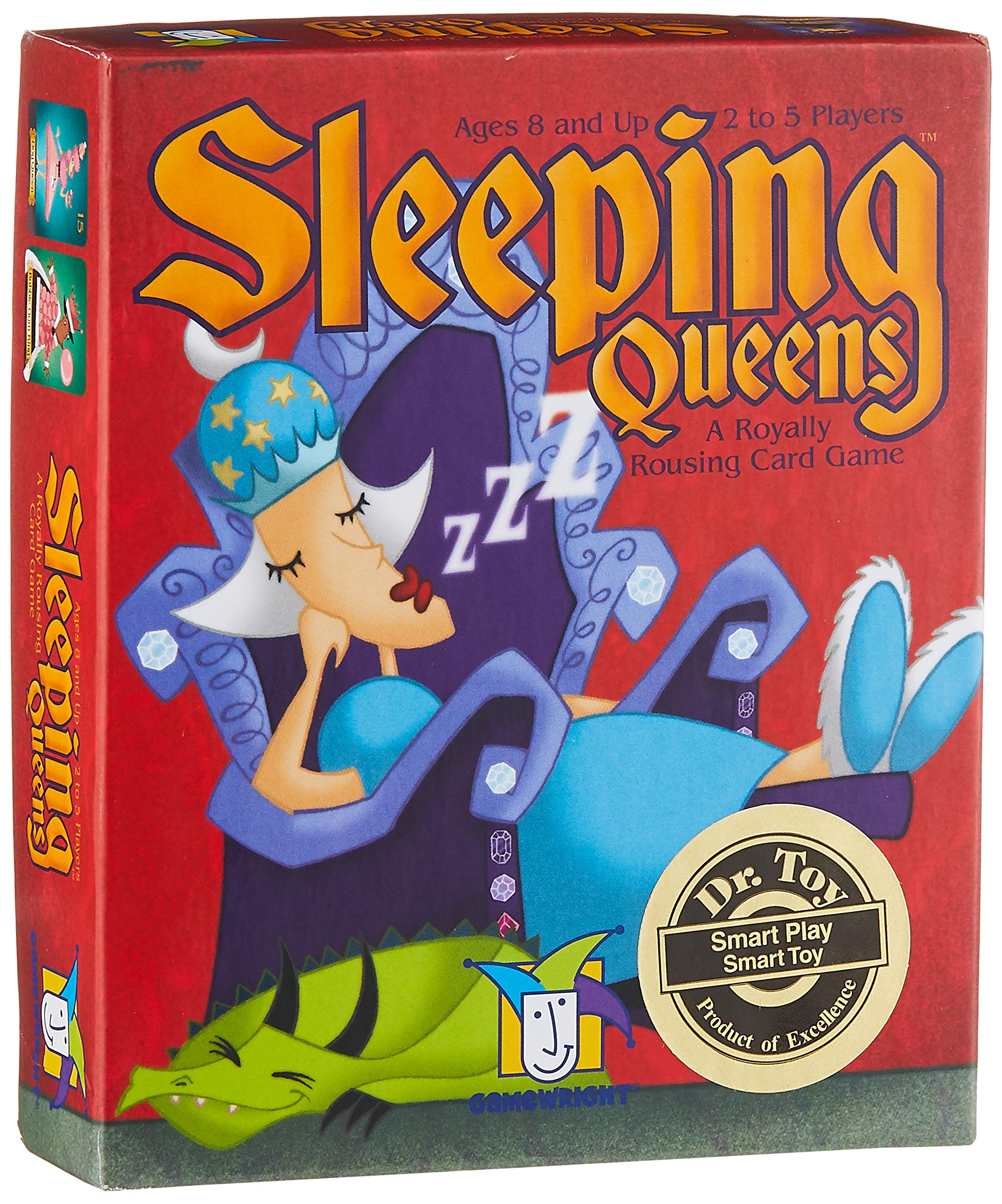 Jogo De Cartas Gamewright Sleeping Queens Com 79 Cartas