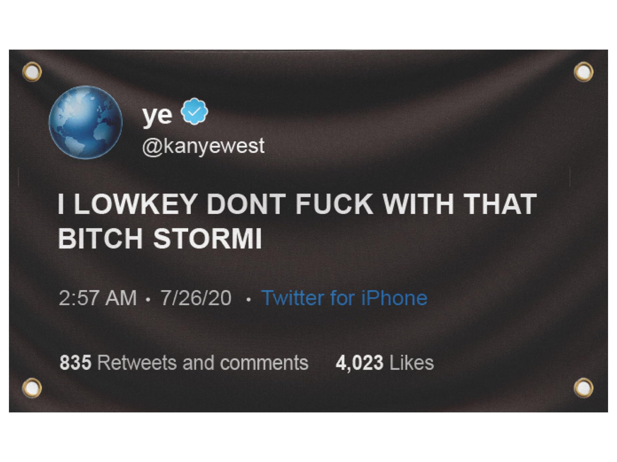 Bandera Meme Divertida Luivu 91x152 Cm De Poliéster