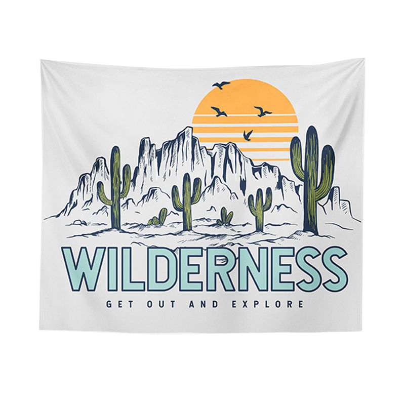 Microtecido De Parede Tapestry Wilderness 150x100cm Room Aesthetic