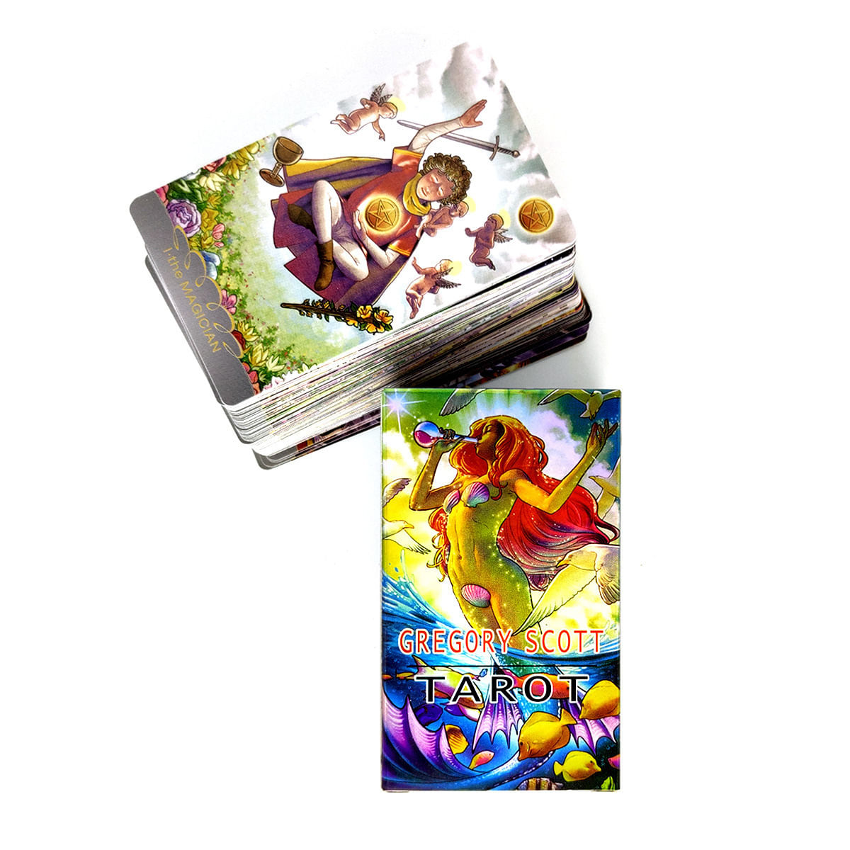 Jogo De Cartas Gregory Scott Tarot Family Deck Cards