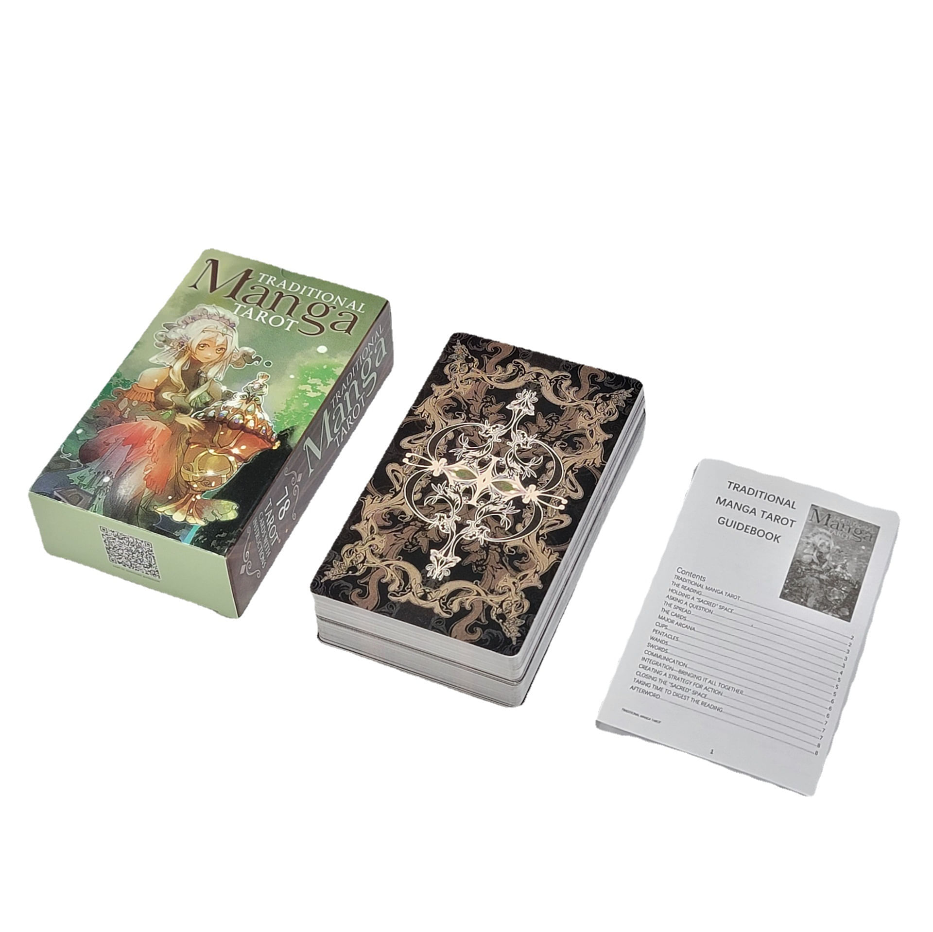 Jogo De Cartas Tarot Deck Tradicional, Família De Mangá Com 78 Cartas