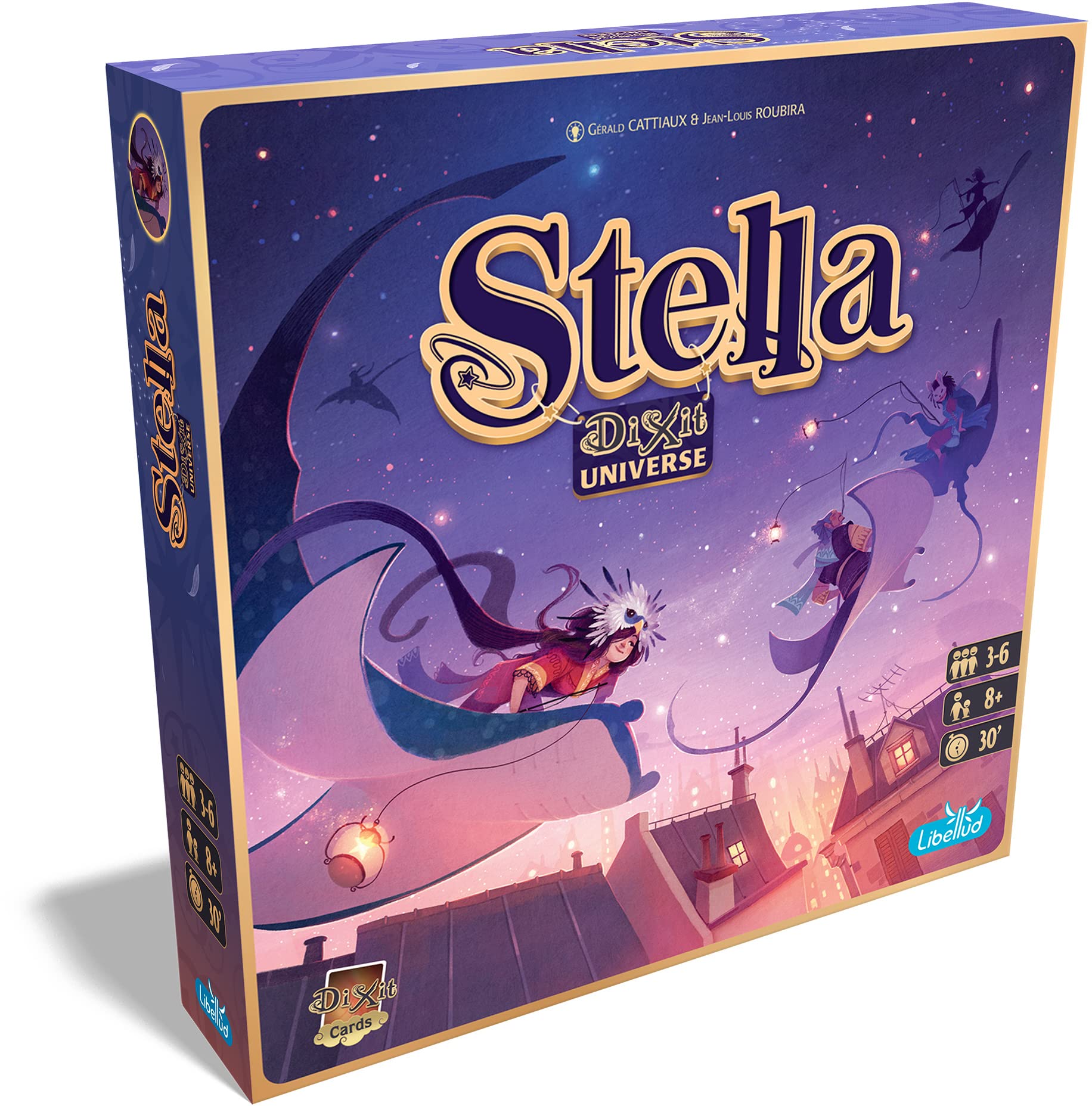 Jogo De Tabuleiro Libellud Stella: Dixit Universe 8+ Ages 3-6 Jogadores